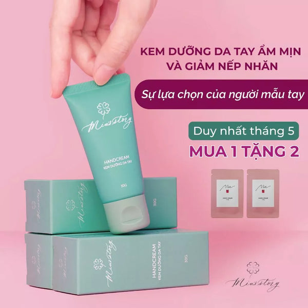 Kem dưỡng da tay ẩm mịn và giảm nếp nhăn
