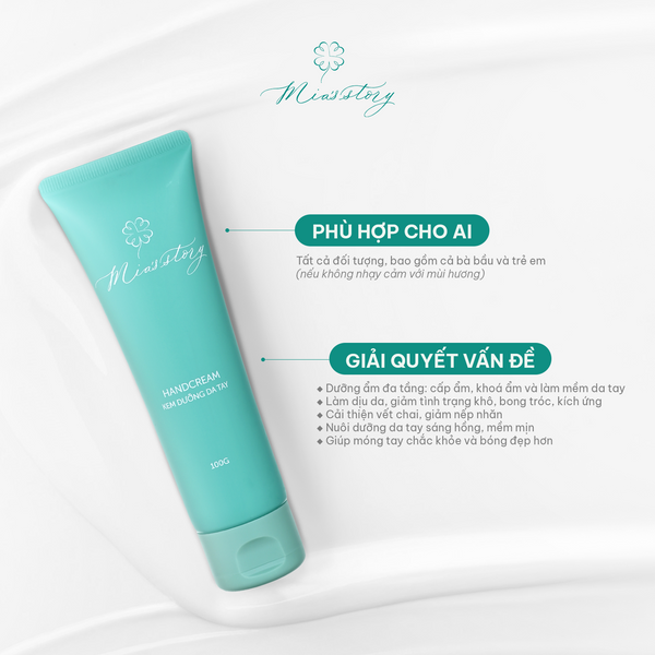 Combo 2 Kem Dưỡng Tay Mia’s story Dầu Jojoba Hương Mimosa 100g