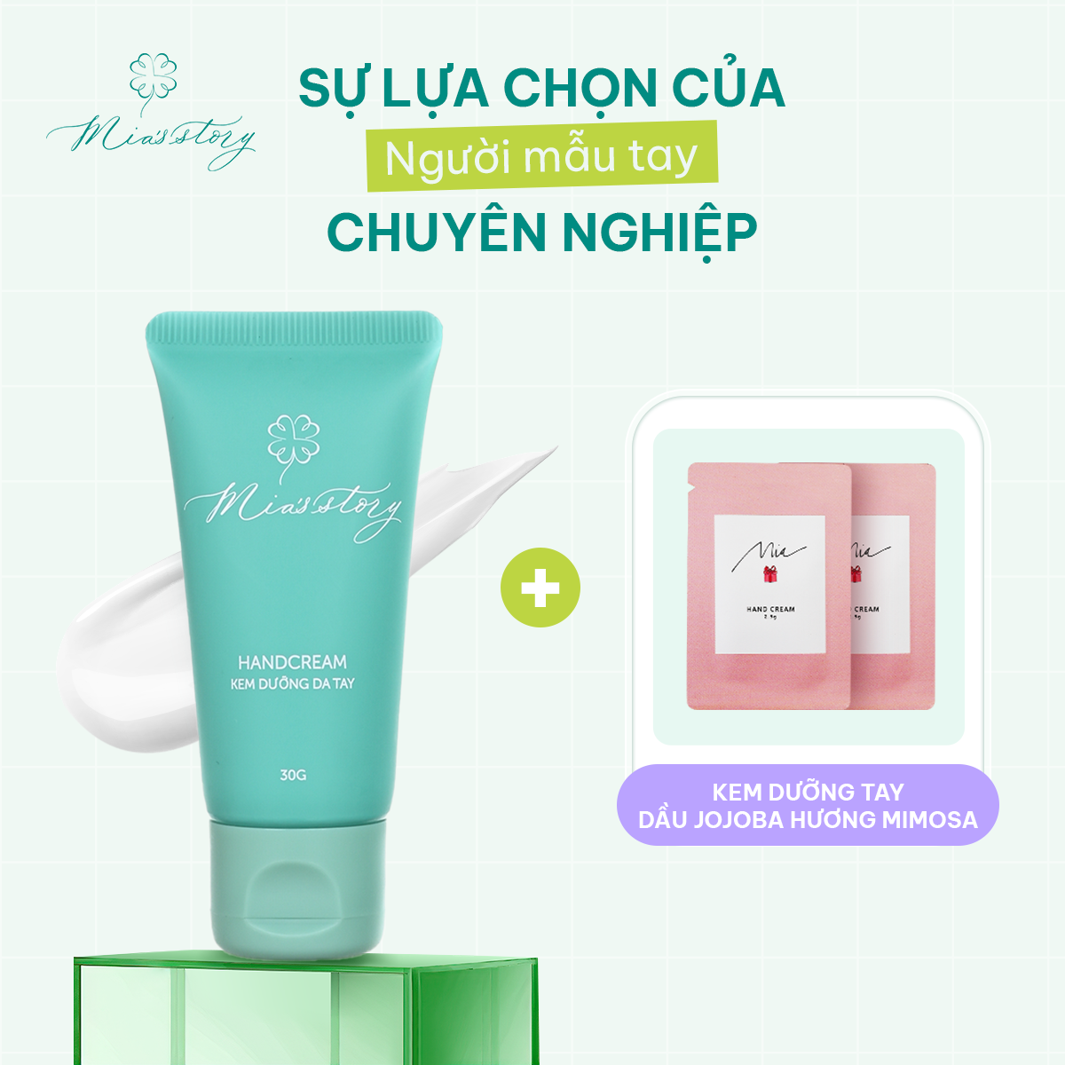 Kem Dưỡng Tay Mia’s story Dầu Jojoba Hương Mimosa 30g