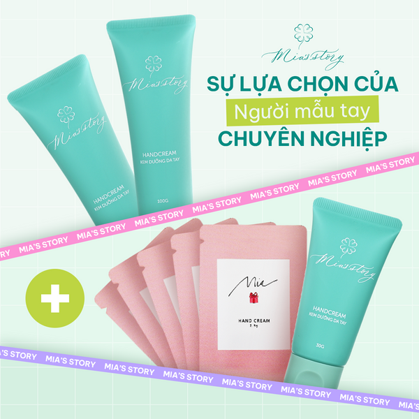 Combo 2 Kem Dưỡng Tay Mia’s story Dầu Jojoba Hương Mimosa 100g